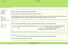 Tablet Screenshot of peartreeyard.co.uk
